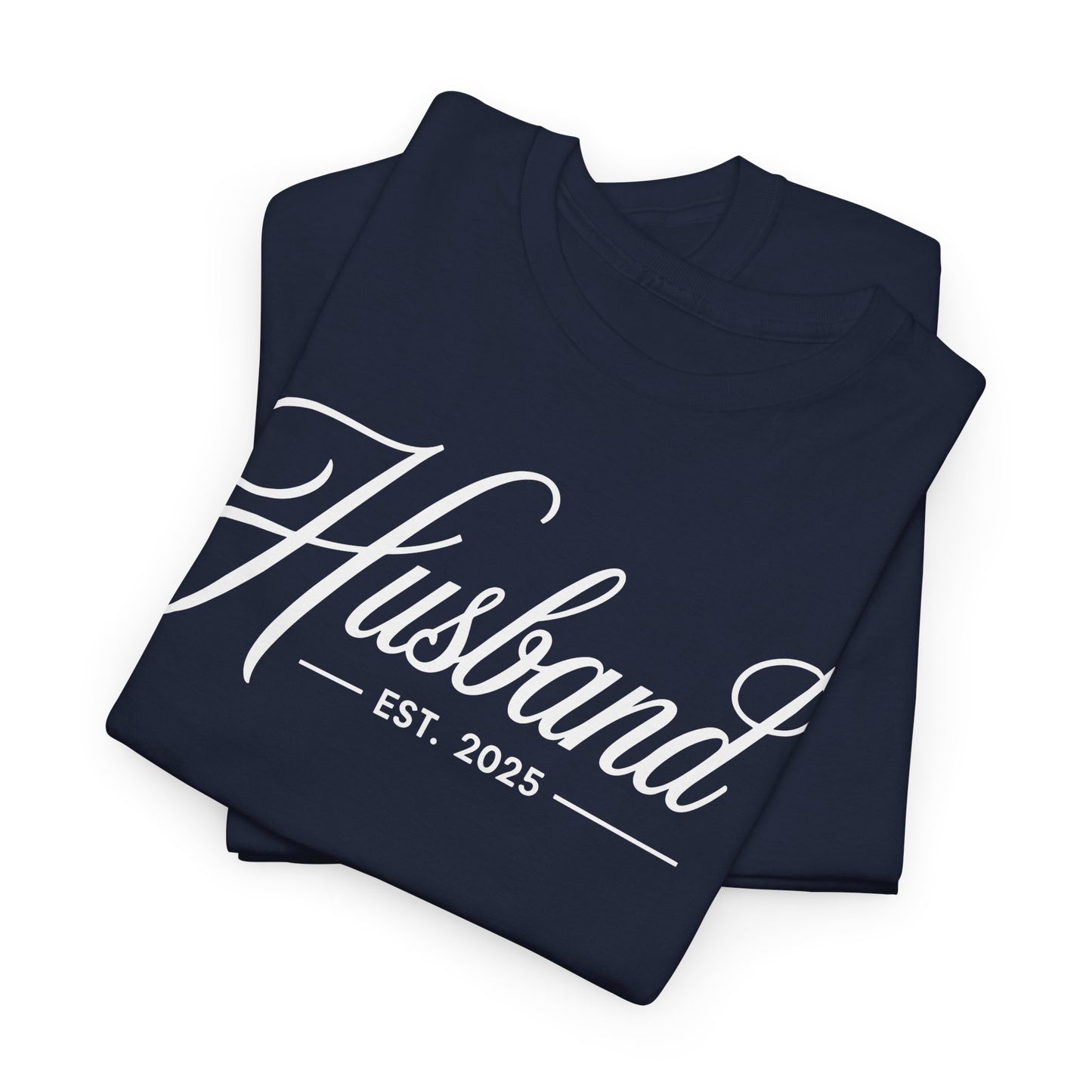 Couples Gifts For Husband And Wife Matching Husband Est 2025 Just Married Honeymoon Wedding T-Shirt