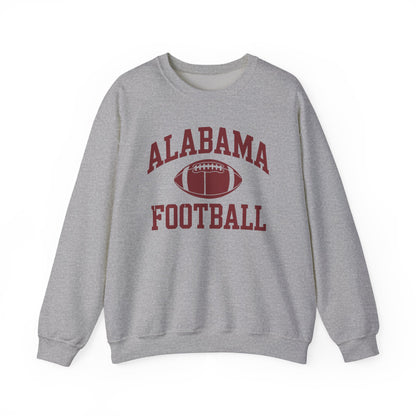 Men's Grey Alabama Football Vintage Distressed Sweatshirt