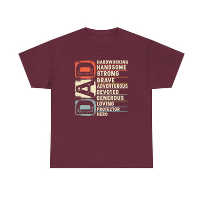 Vintage Funny Definition of Dad Retro Meme Joke Father's Day T-Shirt