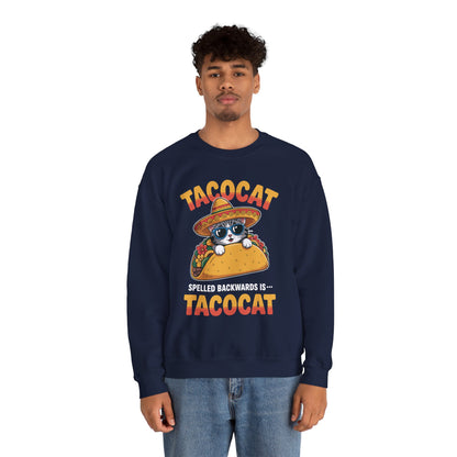 Tacocat Spelled Backwards Taco Cat Cinco De Mayo T-Shirt Men Women