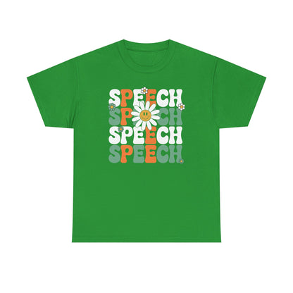 Speech Therapy Retro Speech Language Pathologist Therapist T-Shirt