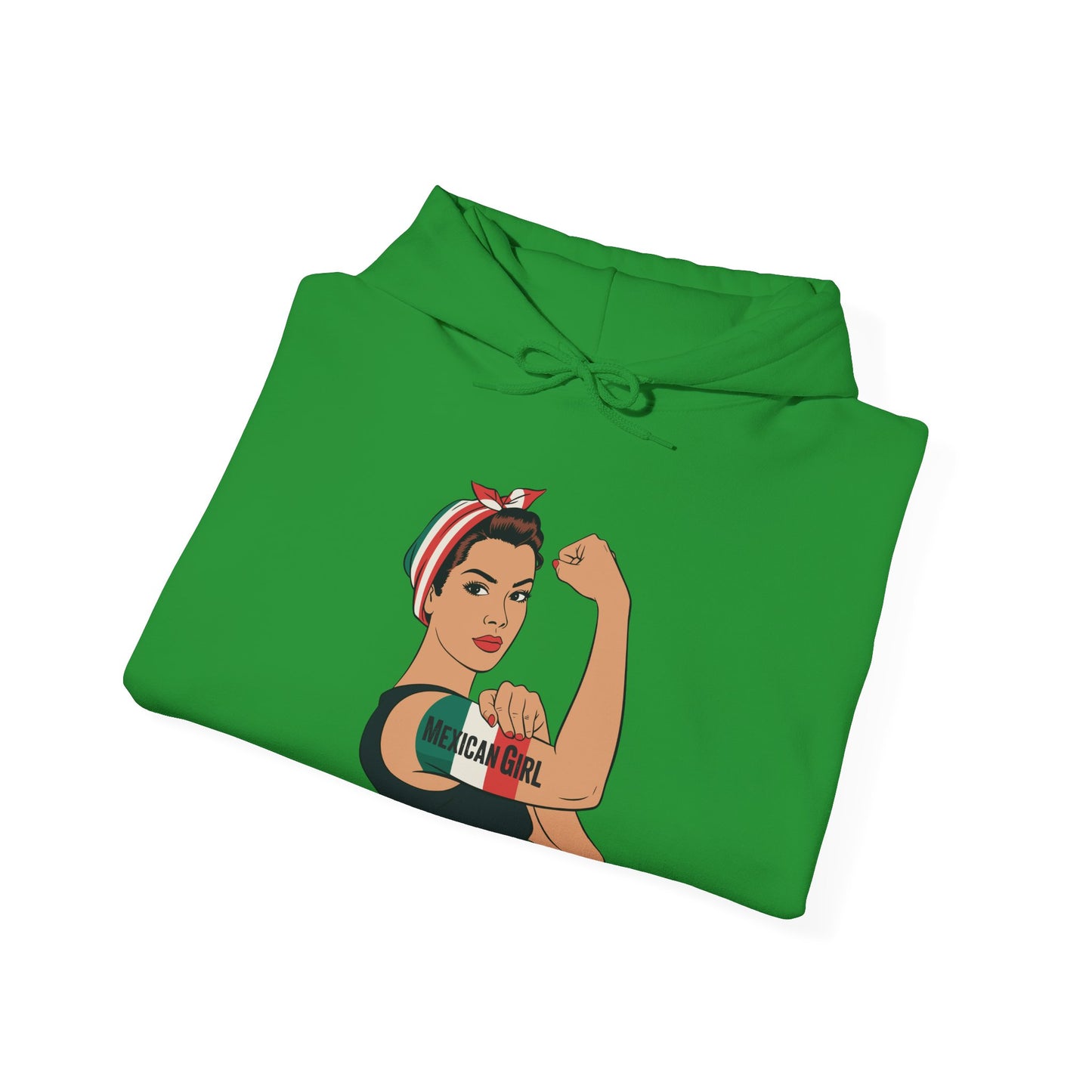 Mexican Girl Mujer Rosie Riveter Cinco De Mayo Fiesta Women Hoodie