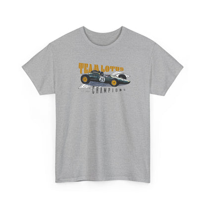 Team Lotus Champion Car T-Shirt Celebrate Racing Legacy and Speed