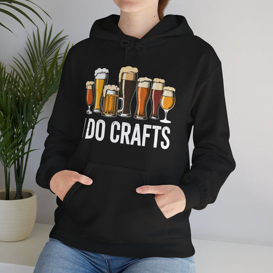 Craft Beer Vintage I Do Crafts Home Brew Art Hoodie