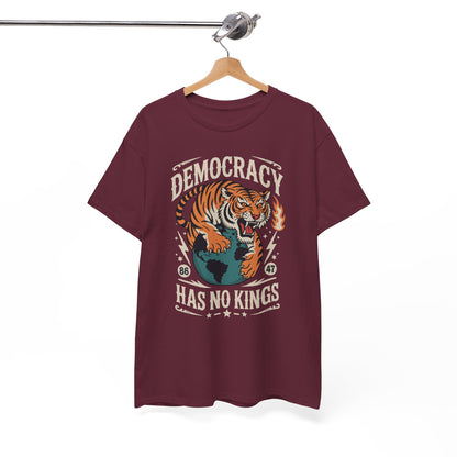 Democracy Has No King 8647 Anti Trump America Social Justice T-Shirt