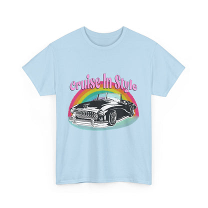 Cruise In Style Car Lovers T-Shirt For Men Women