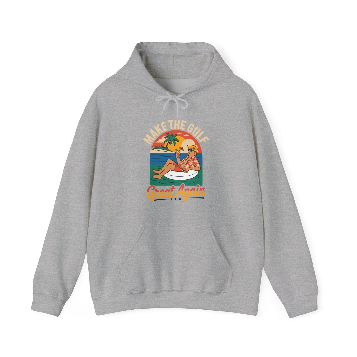 Funny Trump Make The Gulf Great Again Hoodie