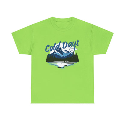Cold Days Club Retro Aesthetic T-Shirt