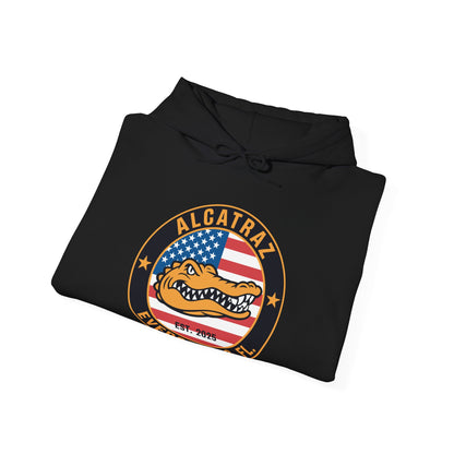 Retro Alcatraz Everglades FL EST 2025 Hoodie