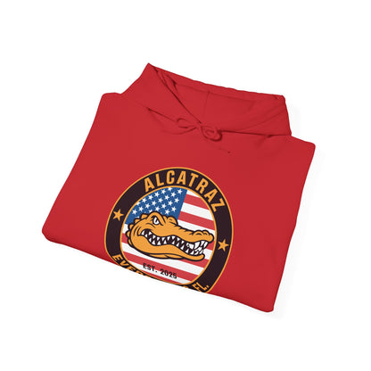 Retro Alcatraz Everglades FL EST 2025 Hoodie