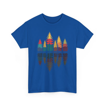 Nature Reflection Forest Trees Outdoor Wildlife T-Shirt