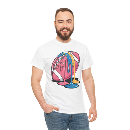 Football Drip For Lineman WR QB RB Ice Cream Sprinkles T-Shirt