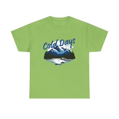 Cold Days Club Retro Aesthetic T-Shirt