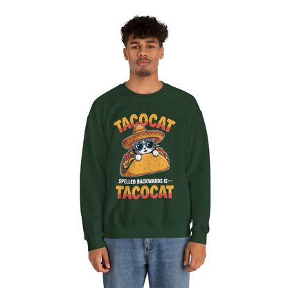 Tacocat Spelled Backwards Taco Cat Cinco De Mayo T-Shirt Men Women