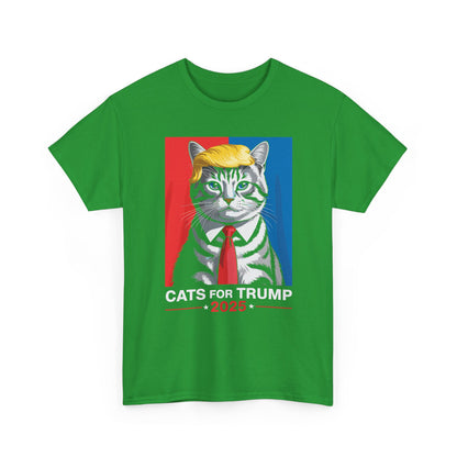 Cats For Trump 2025 Funny Tee For Vance Trump T-shirt