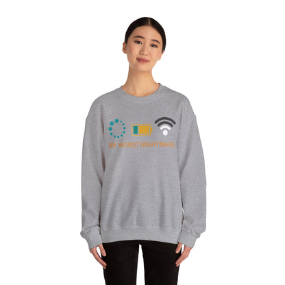 My Worst Nightmare Funny gifts for Gamers Sweatshirt