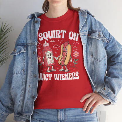 Its A Bad Day To Be A Hot Dog Funny meme Hotdog usa flag Men Women T-Shirt