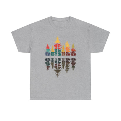 Nature Reflection Forest Trees Outdoor Wildlife T-Shirt