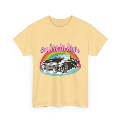 Cruise In Style Car Lovers T-Shirt For Men Women
