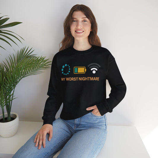 My Worst Nightmare Funny gifts for Gamers Sweatshirt