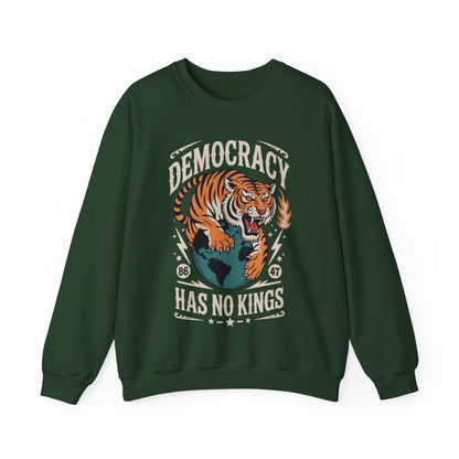 Democracy Has No King 8647 Anti Trump America Social Justice Sweatshirt