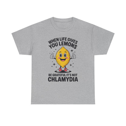 Lemons and Chlamydia Absurd Offensive Meme Sarcastic Edgy T-Shirt