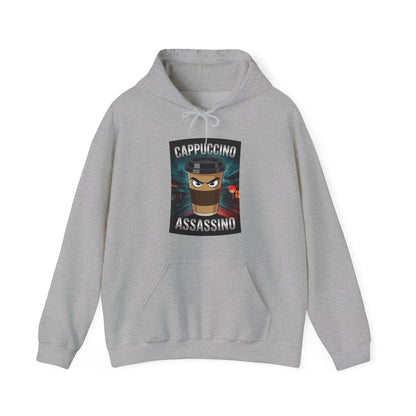 Cappuccino Assassino Coffee Lovers Italian Brainrot Meme Hoodie