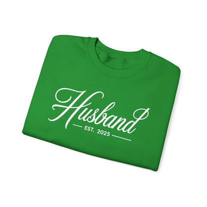 Couples Gifts For Husband And Wife Matching Husband Est 2025 Just Married Honeymoon Wedding  Sweatshirt
