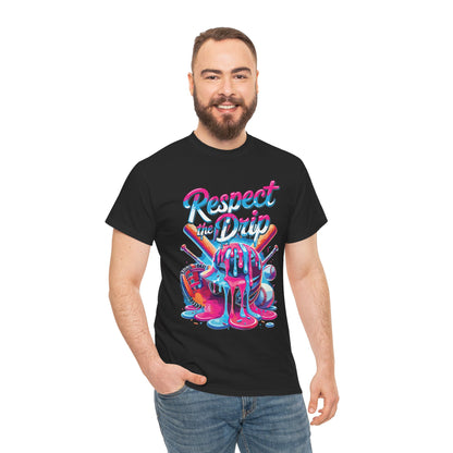 Baseball Drip For Boys Ice Cream Respect The Drip Baseball T-Shirt