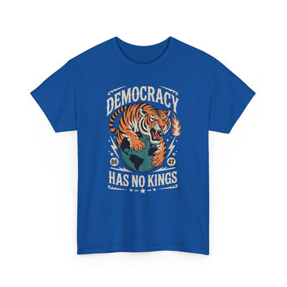 Democracy Has No King 8647 Anti Trump America Social Justice T-Shirt