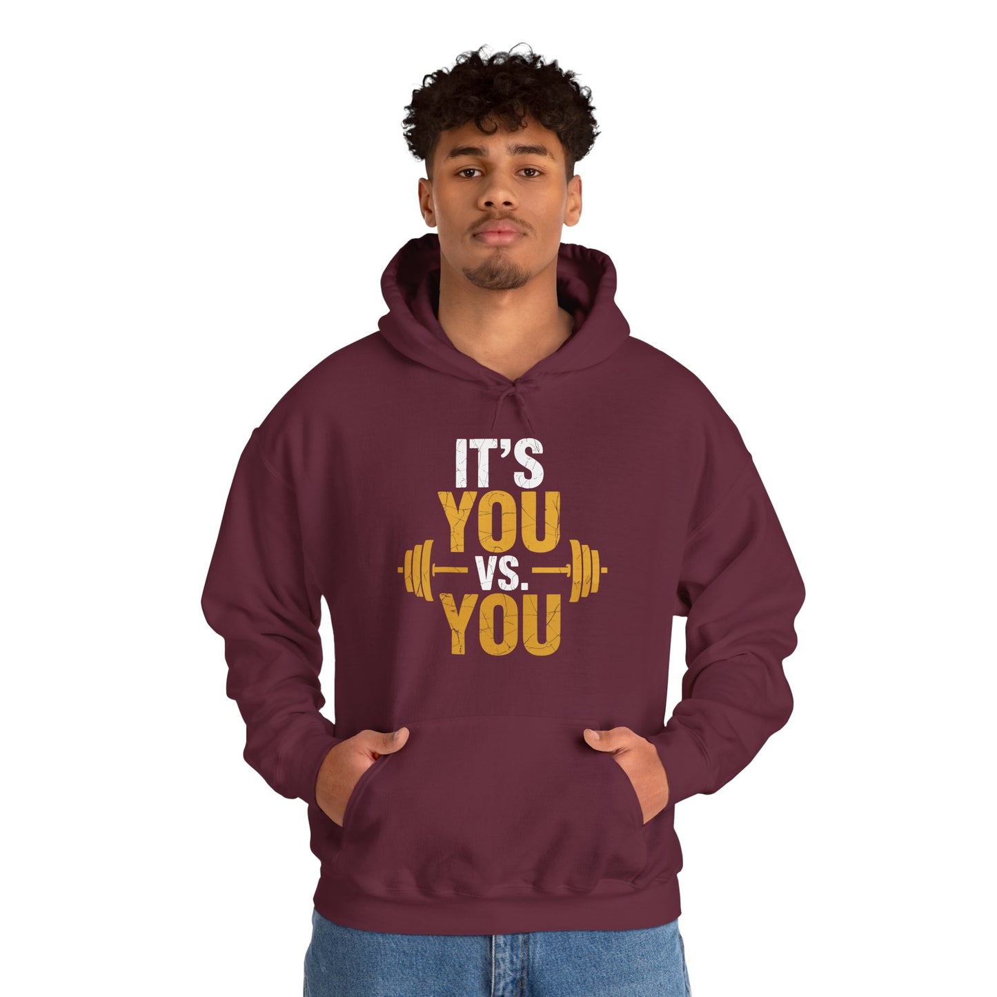 Its Vs You Workout Gym Workout Motivation Fitness Men Women Hoodie