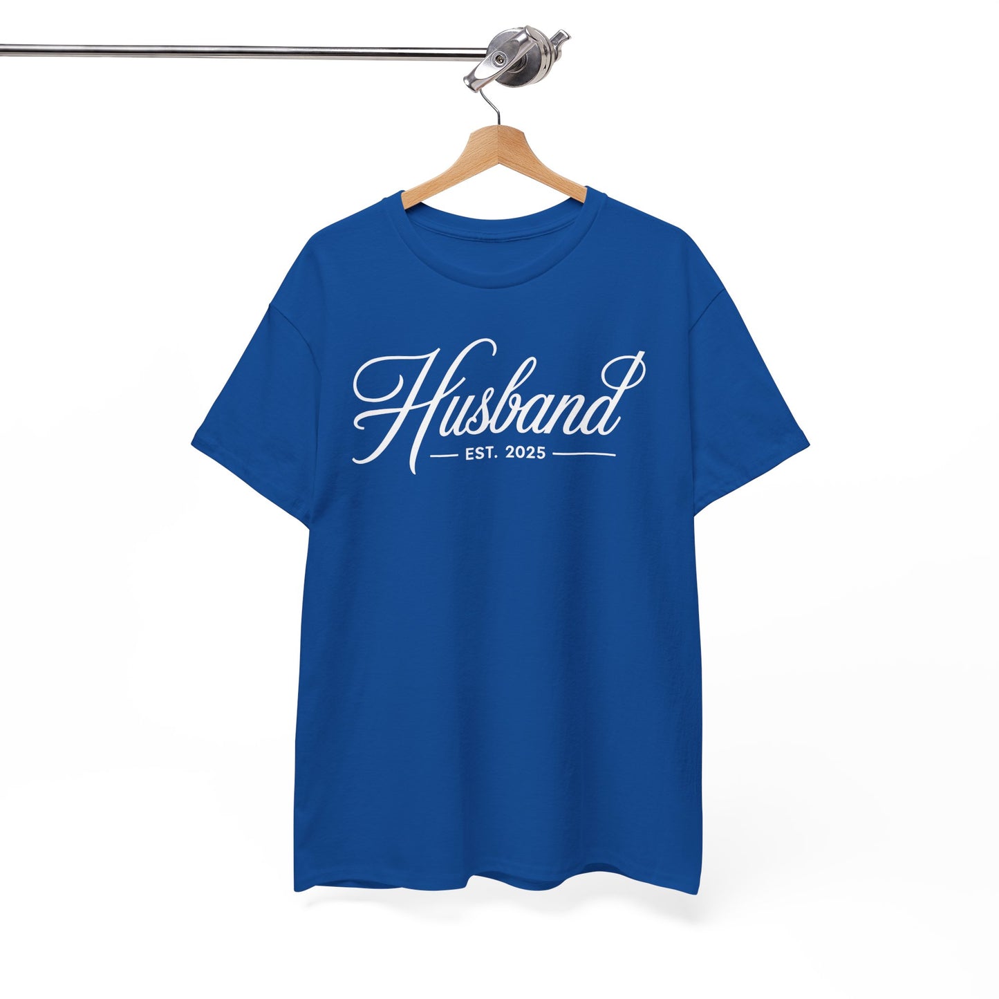Couples Gifts For Husband And Wife Matching Husband Est 2025 Just Married Honeymoon Wedding T-Shirt