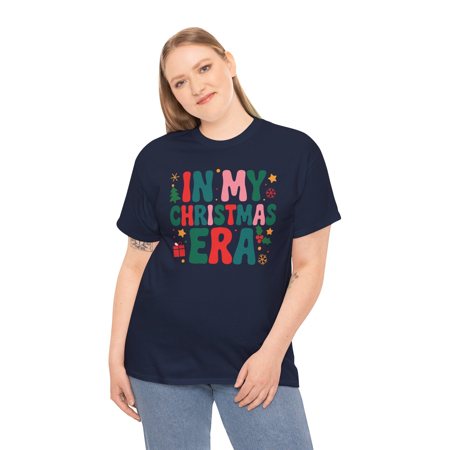 In My Christmas Era Cute Groovy Christmas Holiday Xmas T-Shirt