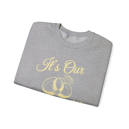 It's Our Anniversary Shirts for Married Couples Husband Wife Sweatshirt