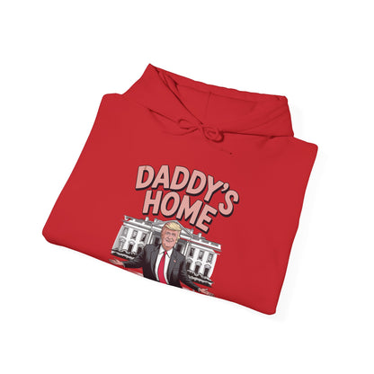 Trump Daddys Home White House 2025 Hoodie