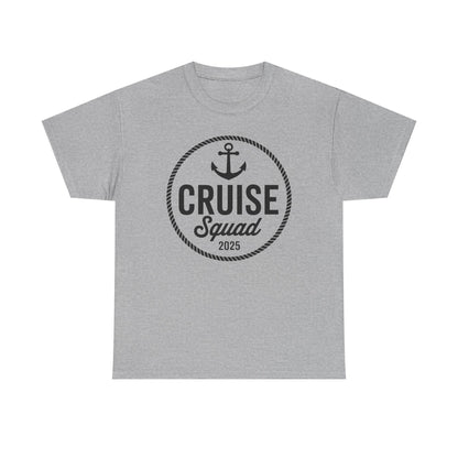 Family Cruise Squad 2025 Summer Vacation Matching T-Shirt