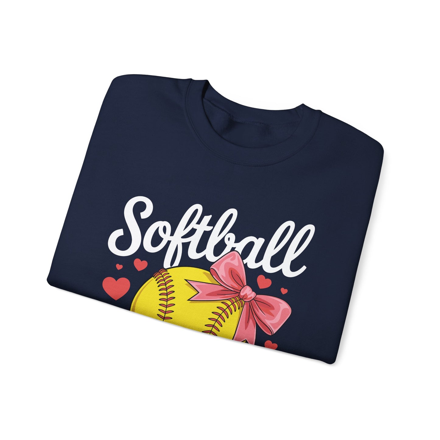 Softball Mom Headband Leopard Softball Ball Mothers Day Mama Sweatshirt