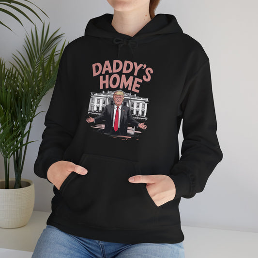 Trump Daddys Home White House 2025 Hoodie