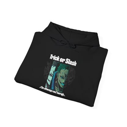 Trick or Trash Halloween Sweatshirt Funny Eco-Friendly Spooky Sweatshirt