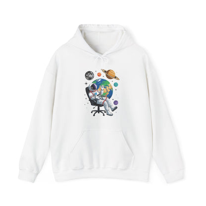 Astronaut Gamer Space Gaming System Planets Hoodie