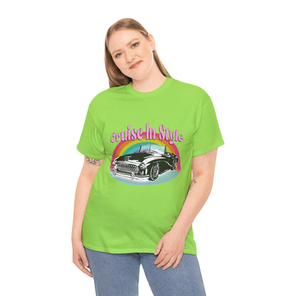 Cruise In Style Car Lovers T-Shirt For Men Women