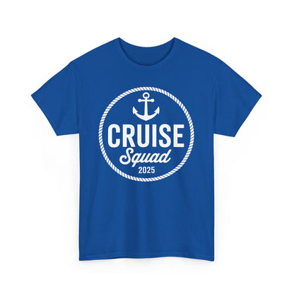 Family Cruise Squad 2025 Summer Vacation Matching T-Shirt