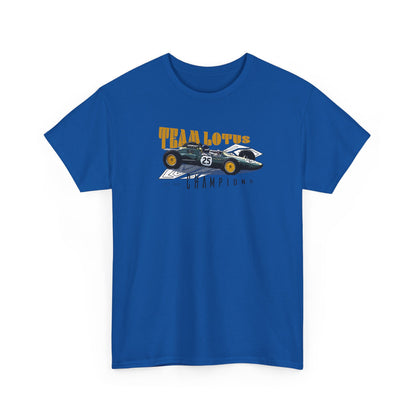 Team Lotus Champion Car T-Shirt Celebrate Racing Legacy and Speed