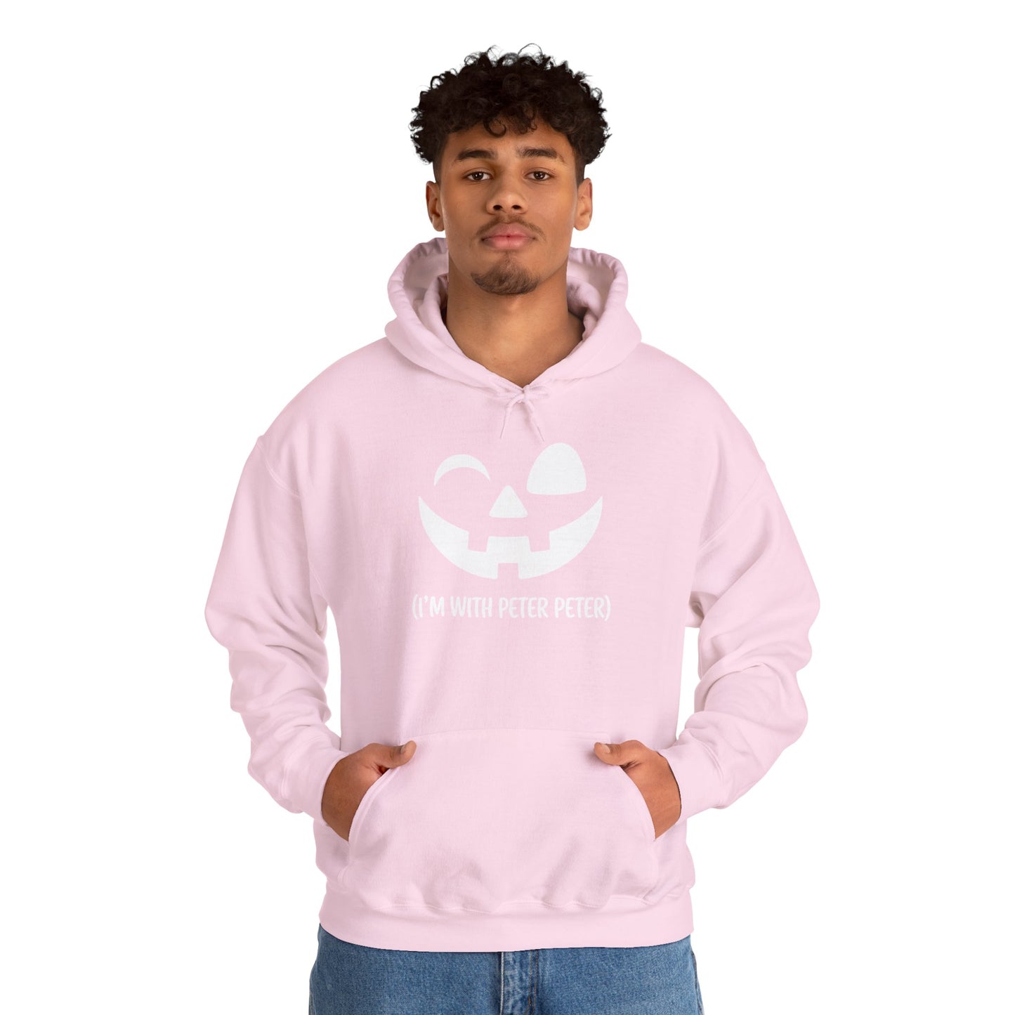 Im With Peter Couple Halloween Adult Eater Pumpkin Hoodie