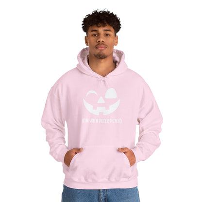 Im With Peter Couple Halloween Adult Eater Pumpkin Hoodie