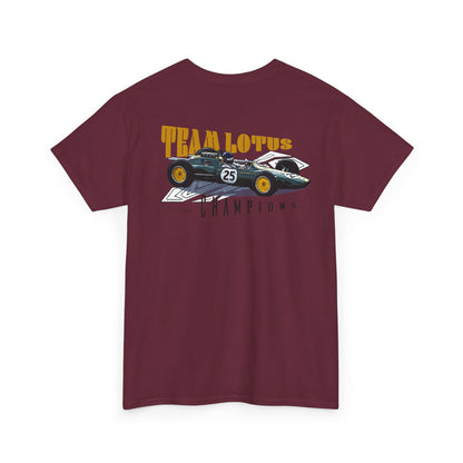 Team Lotus Champion Car T-Shirt Celebrate Racing Legacy and Speed