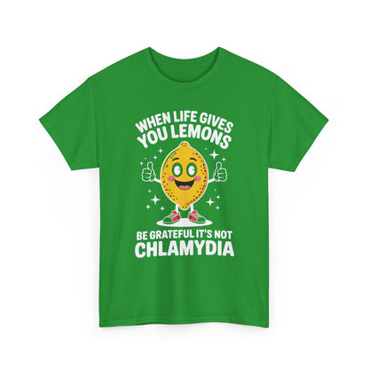 Lemons and Chlamydia Absurd Offensive Meme Sarcastic Edgy T-Shirt