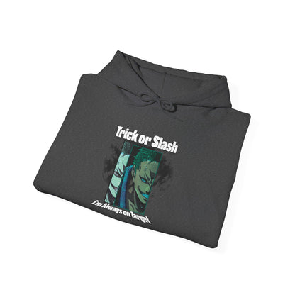Trick or Trash Halloween Sweatshirt Funny Eco-Friendly Spooky Sweatshirt