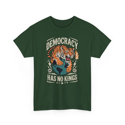 Democracy Has No King 8647 Anti Trump America Social Justice T-Shirt