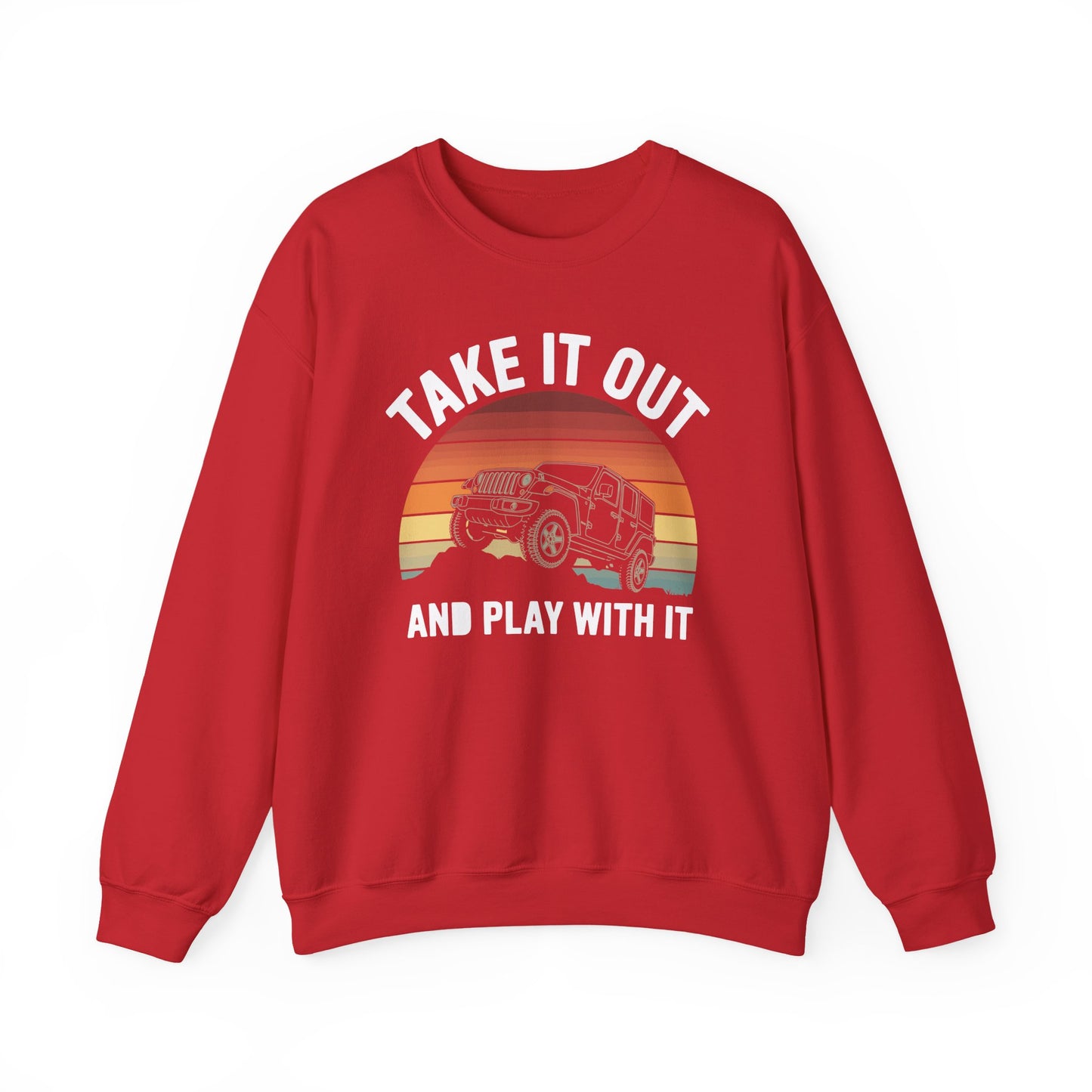 Catch Some Rays Vintage Retro Take It Out And Play Sweatshirt